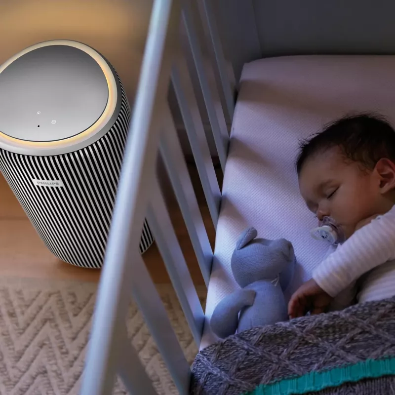 Philips 4200 serie slimme luchtzuiveraar, 51,5 dB, 600 m³/h