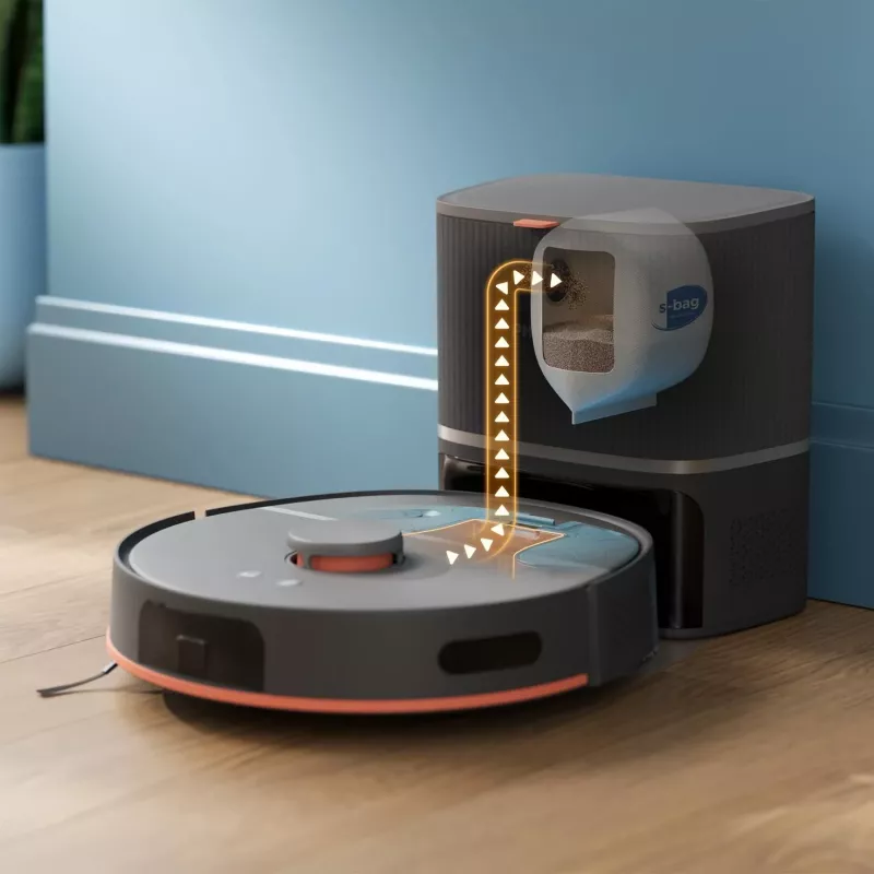 Philips XU5100/10 Robotstofzuiger, stofzak 0,26 L, Li-Ion 4800 mAh, 200 min. looptijd, 98 mm hoogte