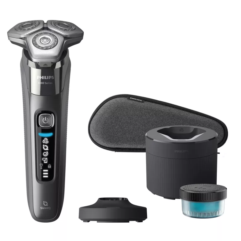 Elektrisch scheerapparaat Philips SHAVER serie 8000 S8697/55 Nat en droog scheerapparaat chroom