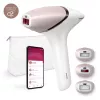 IPL-ontharingsapparaat Philips Lumea 9000 serie BRI955/01 — SenseIQ, accu, goud/wit, hele been 8,5 min.