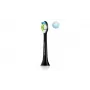 Vervangende tandenborstelkoppen Philips HX6066/88 Optimal White, 6-pack, zwart, vervangingsinterval 3 maanden