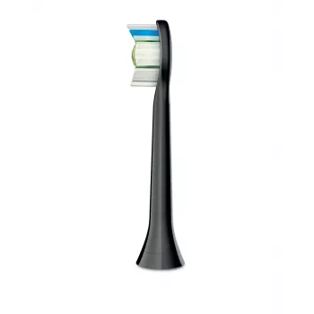 Vervangende tandenborstelkoppen Philips HX6066/88 Optimal White, 6-pack, zwart, vervangingsinterval 3 maanden