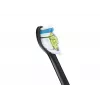 Vervangende tandenborstelkoppen Philips HX6066/88 Optimal White, 6-pack, zwart, vervangingsinterval 3 maanden