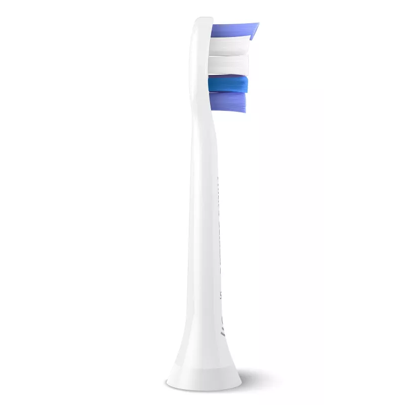 Vervangende borstelkoppen Philips Sensitive HX6058/87 8 stuks wit vervanging elke 3 maanden