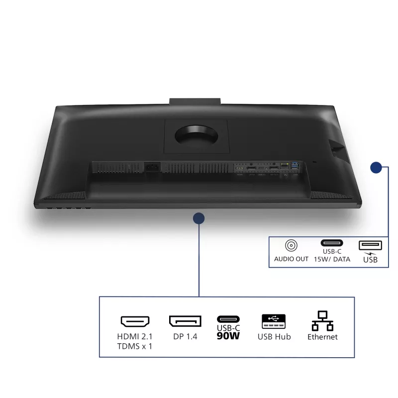 Philips 3000 series 27B2U3601H/00 computermonitor 68,6 cm (27 inch) 2560 x 1440 pixels Quad HD LCD zwart
