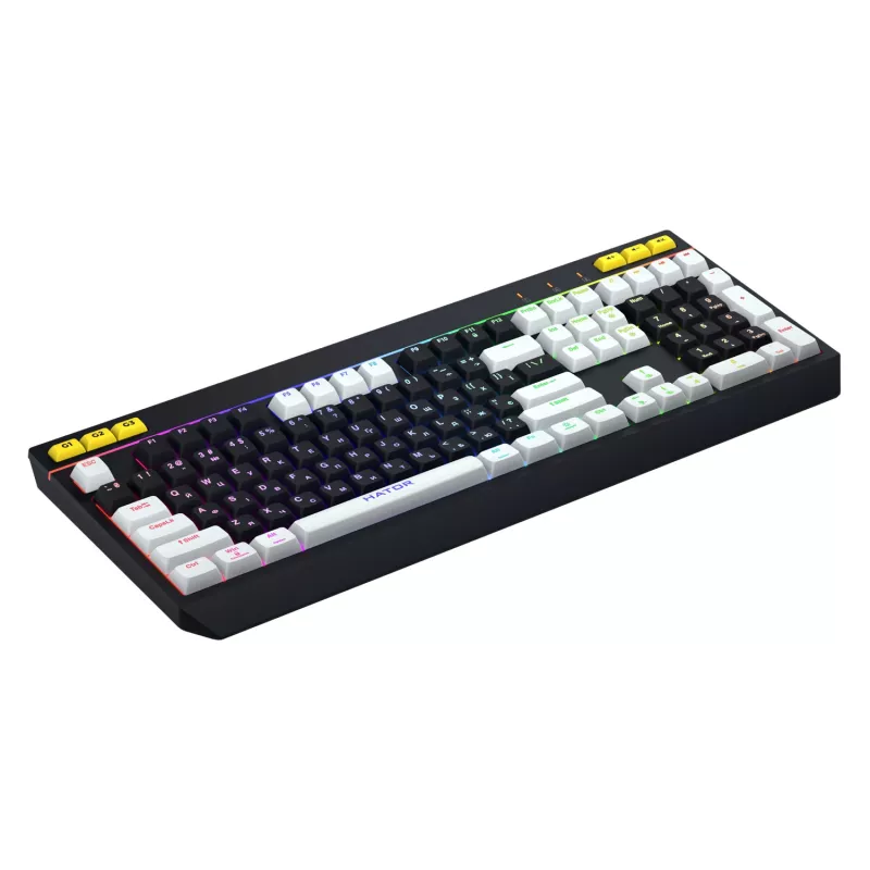 HATOR Icefall toetsenbord gaming USB QWERTY US English zwart RGB LED