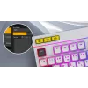 HATOR Icefall toetsenbord gaming USB QWERTY US English zwart RGB LED