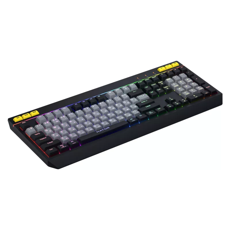 HATOR Icefall toetsenbord gaming USB QWERTY US English zwart RGB LED