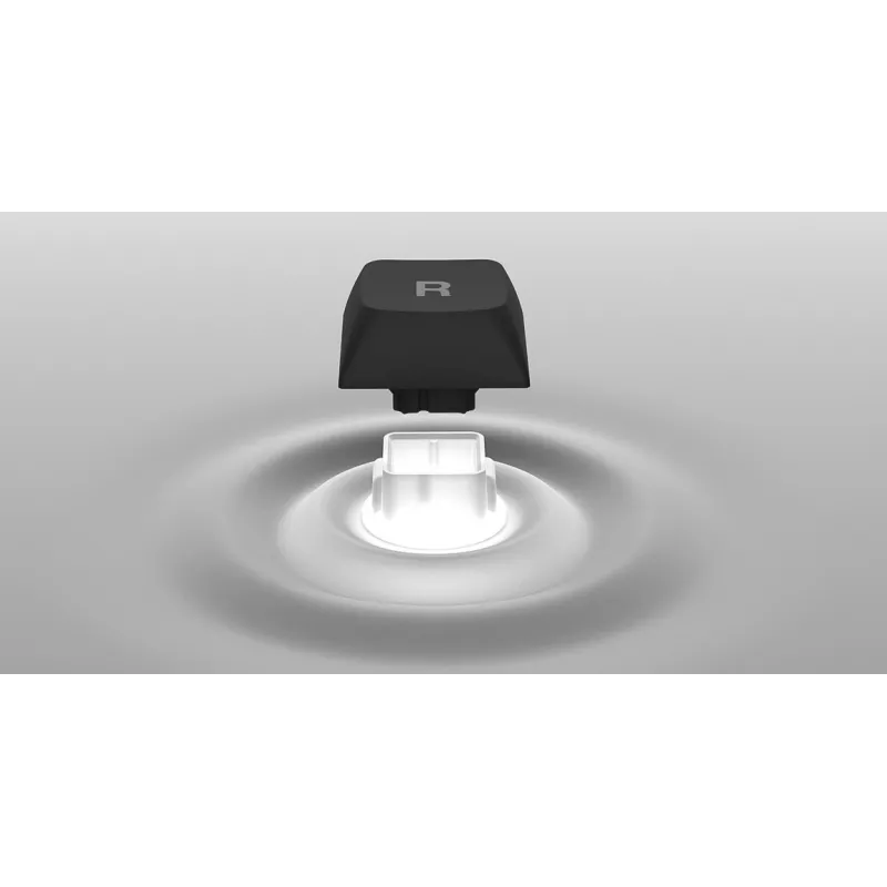 HATOR Icefall toetsenbord gaming USB QWERTY US-Engels wit full-size RGB LED
