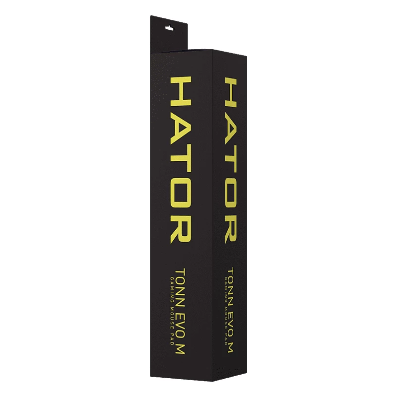 HATOR Tonn EVO M gaming-muismat geel