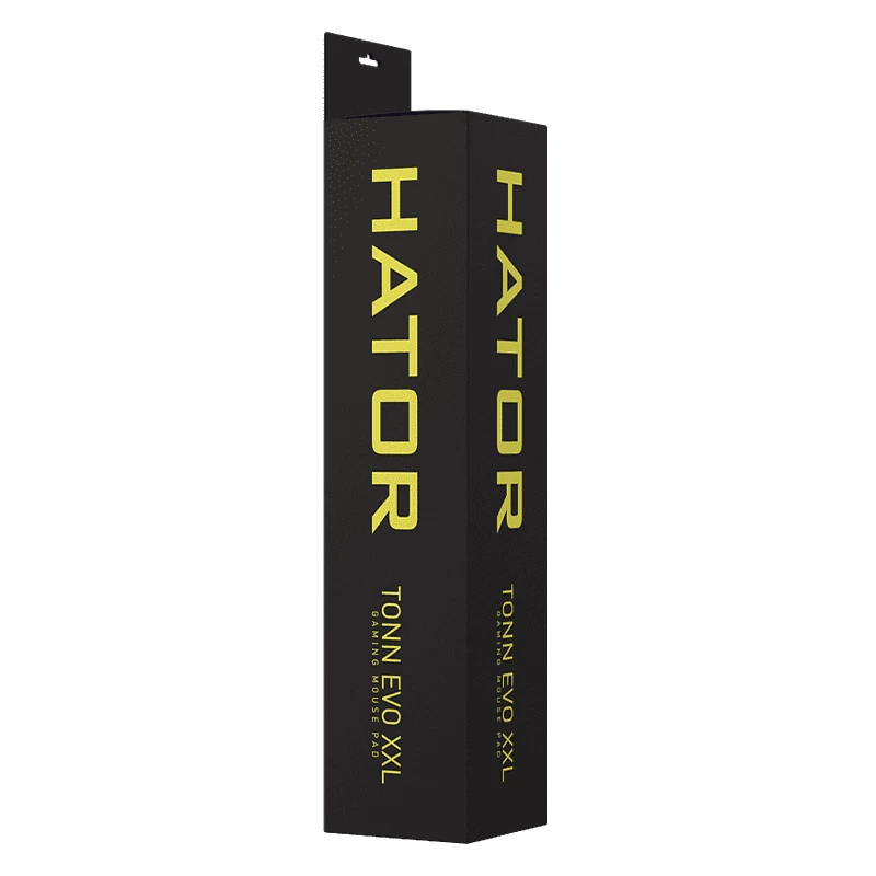 HATOR Tonn EVO XXL gaming-muismat zwart