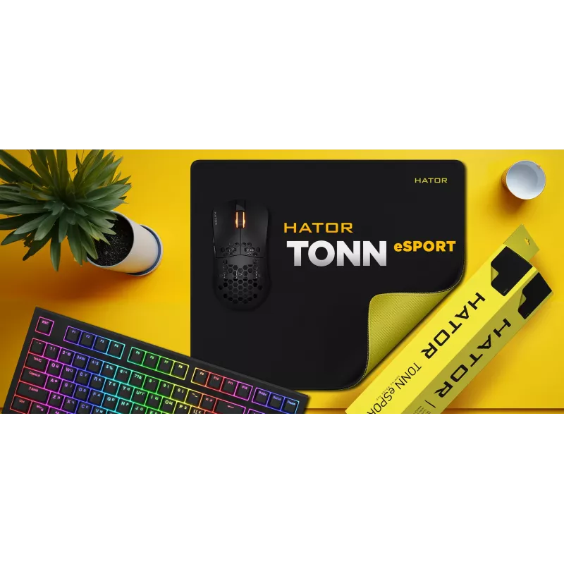 HATOR Tonn eSport gaming-muismat zwart