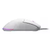 Muis HATOR Pulsar 3 optisch geel 12000 DPI 6 knoppen wit