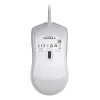 Muis HATOR Pulsar 3 optisch geel 12000 DPI 6 knoppen wit