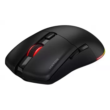 HATOR Pulsar 3 Wireless, zwart - optische gele 100M-switches PixArt PMW 3311 (HTM630)