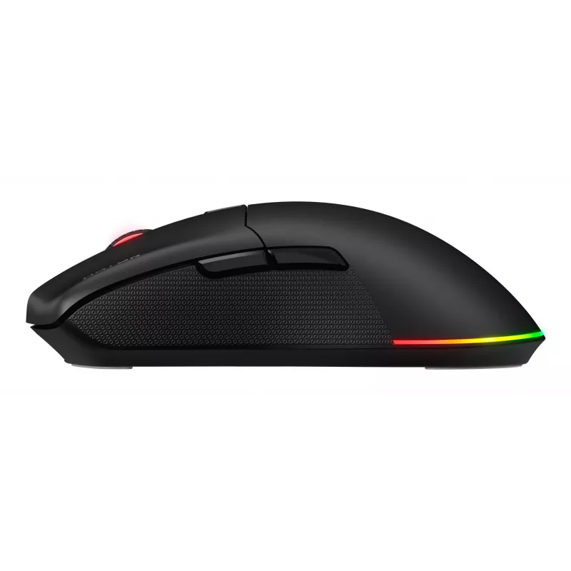 HATOR Pulsar 3 Wireless, zwart - optische gele 100M-switches PixArt PMW 3311 (HTM630)