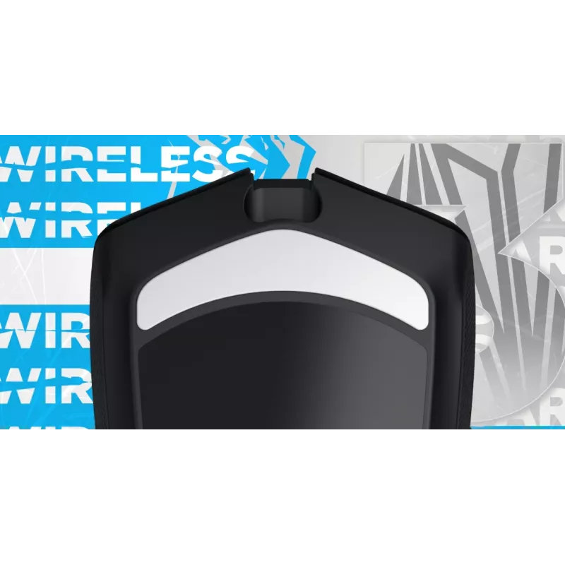 HATOR Pulsar 3 Wireless, zwart - optische gele 100M-switches PixArt PMW 3311 (HTM630)