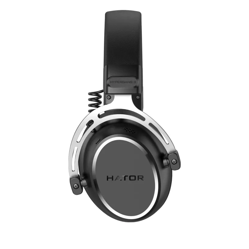HATOR HYPERGANG 3 Hi-Res headset bedraad hoofdband gaming USB Type-C / USB Type-A zwart
