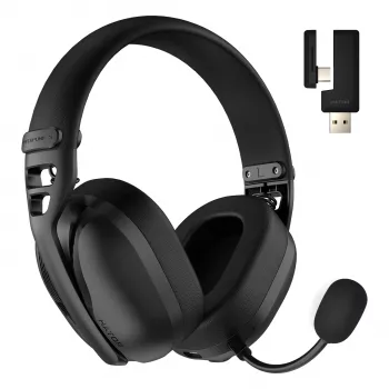 HATOR Hyperpunk 3 draadloos headset bedraad & draadloos hoofdband gaming USB Type-C / USB Type-A Bluetooth zwart