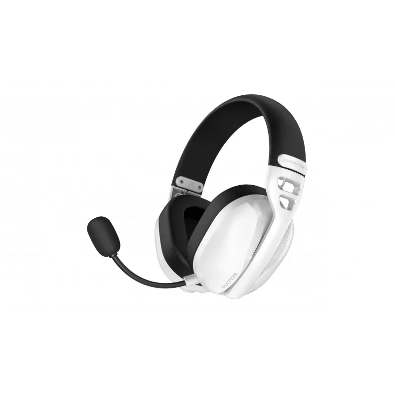 HATOR Hyperpunk 3 draadloos headset bedraad & draadloos hoofdband gaming USB Type-C / USB Type-A Bluetooth wit