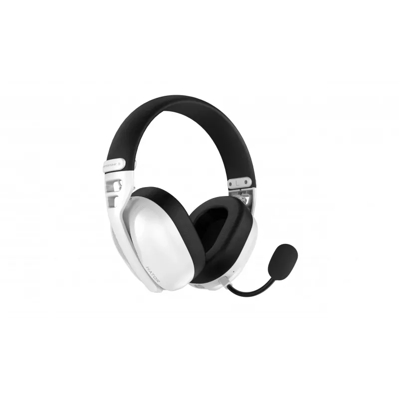 HATOR Hyperpunk 3 draadloos headset bedraad & draadloos hoofdband gaming USB Type-C / USB Type-A Bluetooth wit