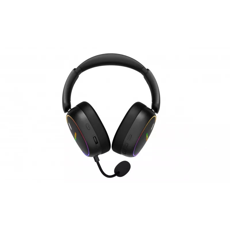 HATOR Phoenix 2 draadloos headset bedraad & draadloos hoofdband gaming USB Type-C / USB Type-A Bluetooth zwart
