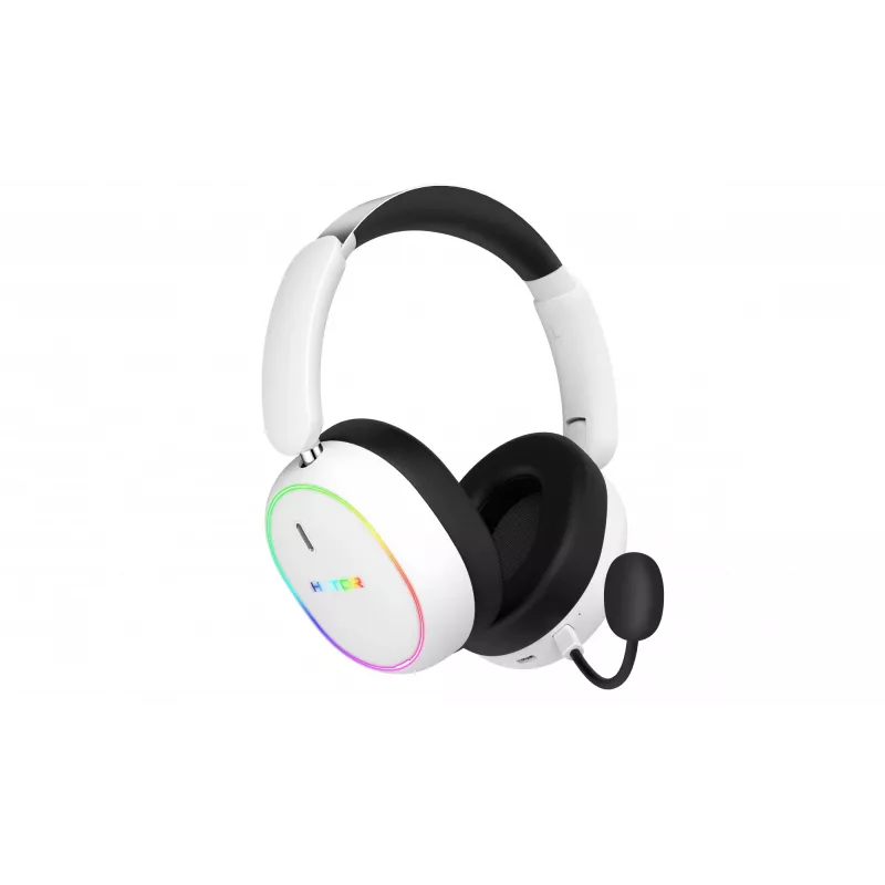HATOR Phoenix 2 draadloos headset bedraad & draadloos hoofdband gaming USB Type-C / USB Type-A Bluetooth wit
