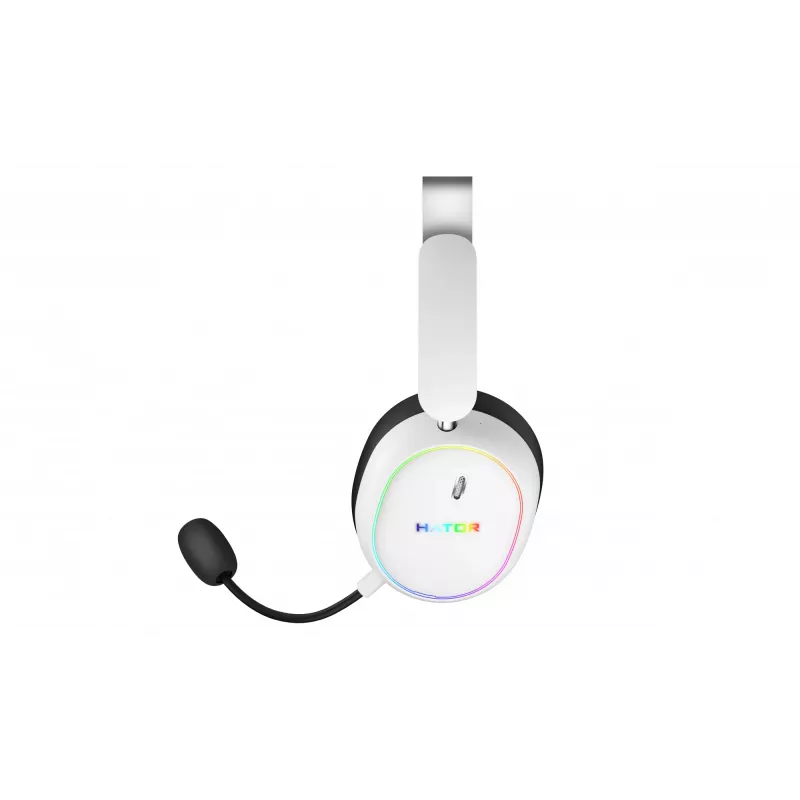 HATOR Phoenix 2 draadloos headset bedraad & draadloos hoofdband gaming USB Type-C / USB Type-A Bluetooth wit