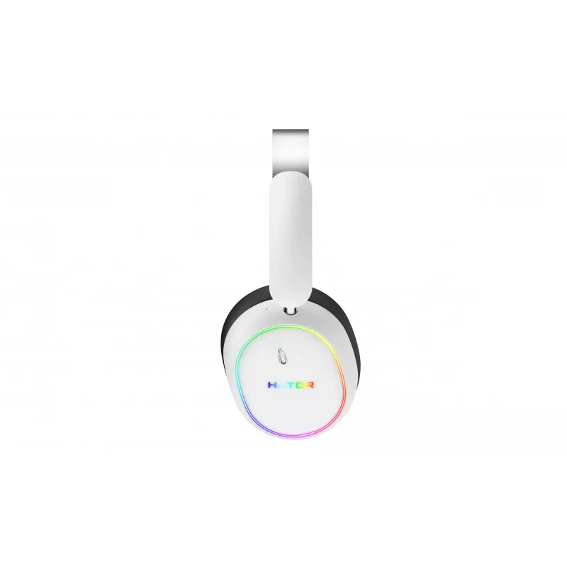 HATOR Phoenix 2 draadloos headset bedraad & draadloos hoofdband gaming USB Type-C / USB Type-A Bluetooth wit