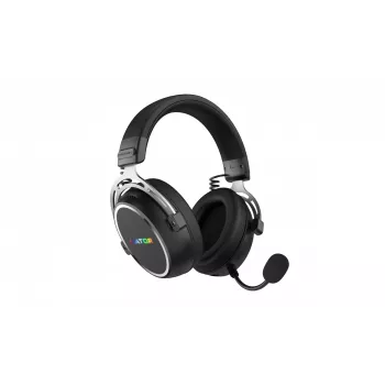 HATOR Hypergang 3 draadloos headset hoofdband gaming USB Type-C / USB Type-A Bluetooth zwart