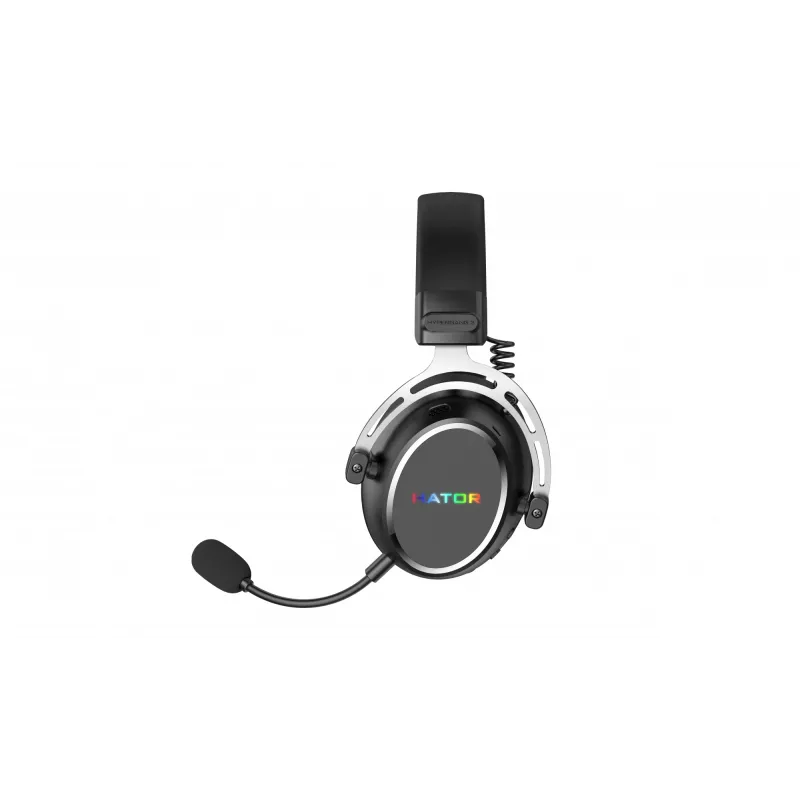 HATOR Hypergang 3 draadloos headset hoofdband gaming USB Type-C / USB Type-A Bluetooth zwart