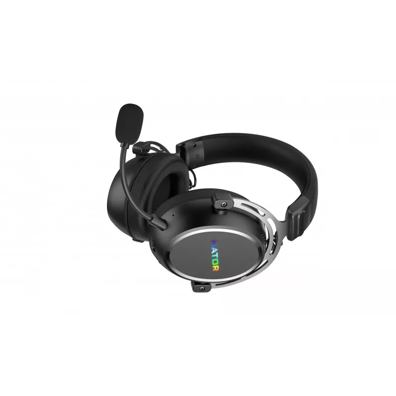 HATOR Hypergang 3 draadloos headset hoofdband gaming USB Type-C / USB Type-A Bluetooth zwart