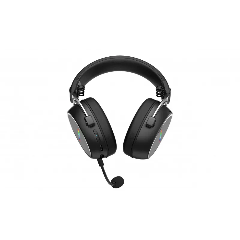 HATOR Hypergang 3 draadloos headset hoofdband gaming USB Type-C / USB Type-A Bluetooth zwart