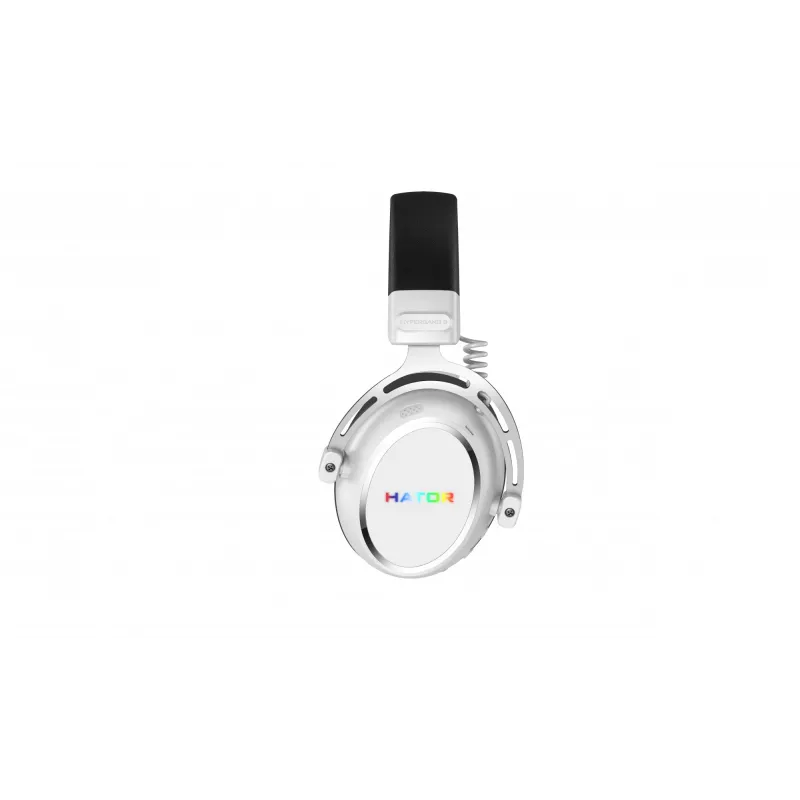 HATOR Hypergang 3 draadloos headset hoofdband gaming USB Type-C / USB Type-A Bluetooth wit