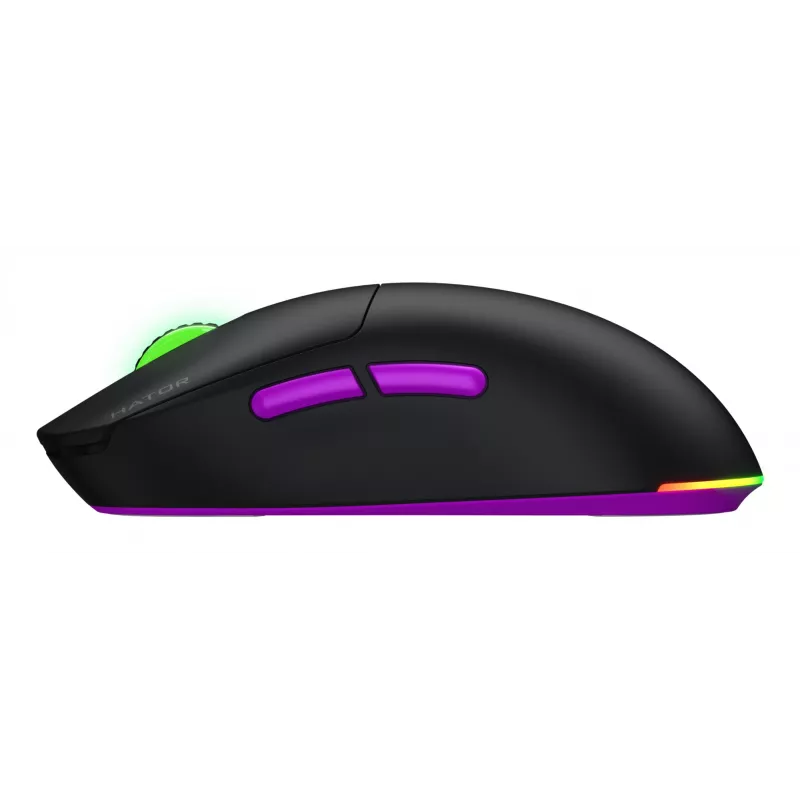 HATOR Quasar 3 Ultra 8K Wireless muis gaming dubbelhandig RF Wireless + Bluetooth + USB Type-A optisch 30000 DPI