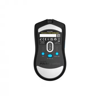 HATOR Pulsar 3 PRO Wireless muis gaming rechtshandig RF Wireless + Bluetooth + USB Type-A optisch 30000 DPI