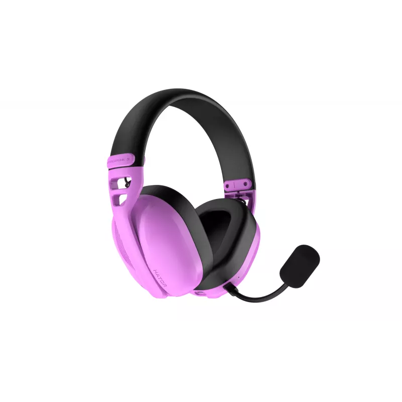HATOR Hyperpunk 3 draadloos headset bedraad & draadloos hoofdband gaming USB Type-C / USB Type-A Bluetooth violet