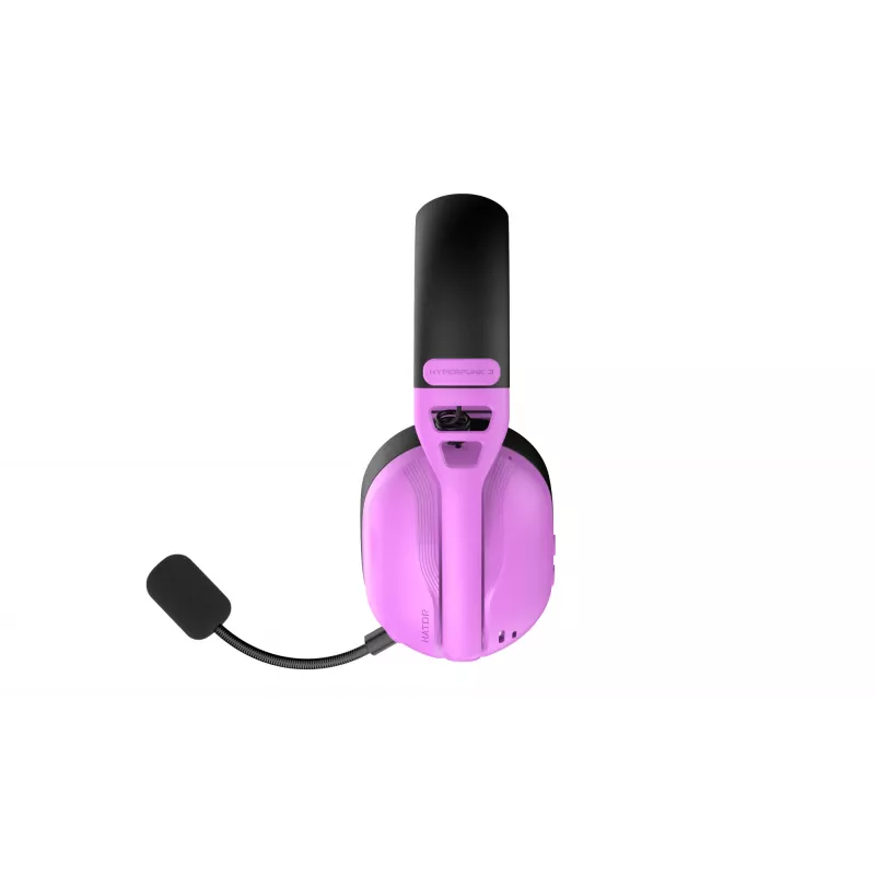 HATOR Hyperpunk 3 draadloos headset bedraad & draadloos hoofdband gaming USB Type-C / USB Type-A Bluetooth violet