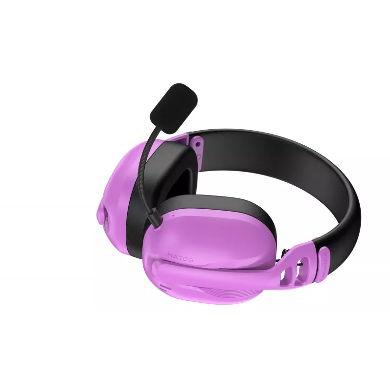 HATOR Hyperpunk 3 draadloos headset bedraad & draadloos hoofdband gaming USB Type-C / USB Type-A Bluetooth violet