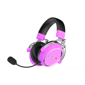 HATOR Hypergang 3 draadloos headset hoofdband gaming USB Type-C / USB Type-A Bluetooth violet