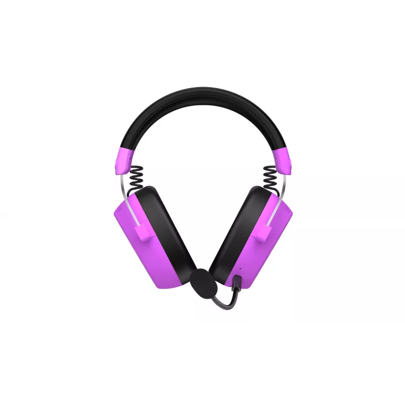 HATOR Hypergang 3 draadloos headset hoofdband gaming USB Type-C / USB Type-A Bluetooth violet