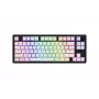 HATOR Skyfall Wireless 80 toetsenbord gaming USB + RF Wireless + Bluetooth QWERTY US English zwart, wit