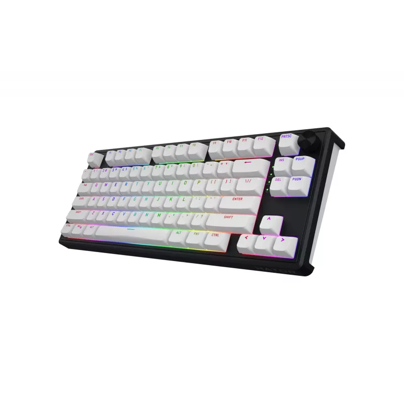 HATOR Skyfall Wireless 80 toetsenbord gaming USB + RF Wireless + Bluetooth QWERTY US English zwart, wit