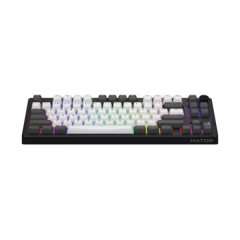 HATOR Skyfall Pro Wireless 80 toetsenbord gaming USB + RF draadloos + Bluetooth QWERTY US Engels zwart, grijs