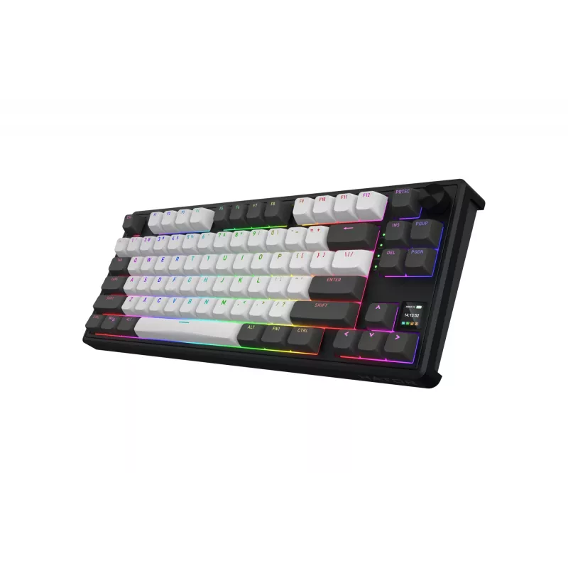HATOR Skyfall Pro Wireless 80 toetsenbord gaming USB + RF draadloos + Bluetooth QWERTY US Engels zwart, grijs