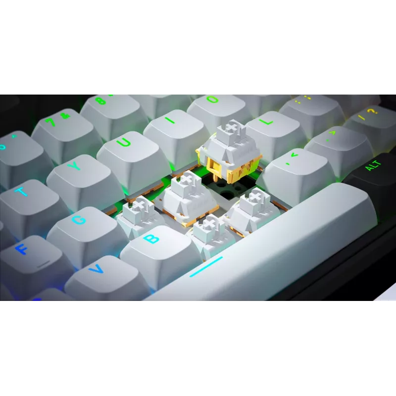 HATOR Skyfall Pro Wireless 80 toetsenbord gaming USB + RF draadloos + Bluetooth QWERTY US Engels zwart, grijs