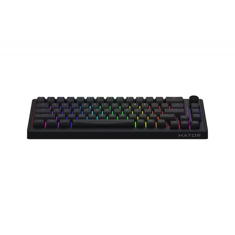HATOR Skyfall 65 bedraad, mechanisch, USB-C, Aurum Sterling, 70M aanslagen, RGB, zwart, 790g