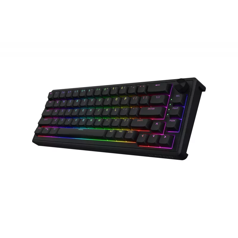 HATOR Skyfall 65 bedraad, mechanisch, USB-C, Aurum Sterling, 70M aanslagen, RGB, zwart, 790g