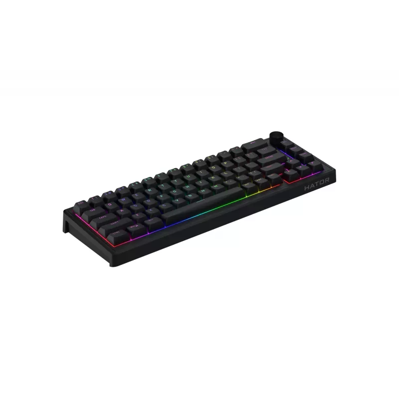 HATOR Skyfall 65 bedraad, mechanisch, USB-C, Aurum Sterling, 70M aanslagen, RGB, zwart, 790g