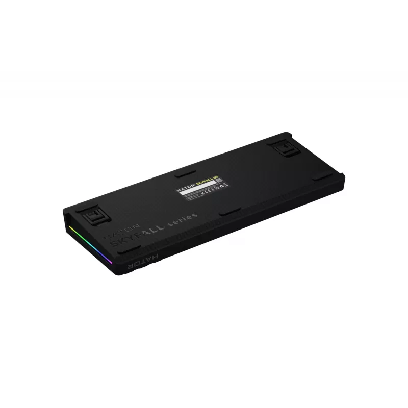 HATOR Skyfall 65 bedraad, mechanisch, USB-C, Aurum Sterling, 70M aanslagen, RGB, zwart, 790g